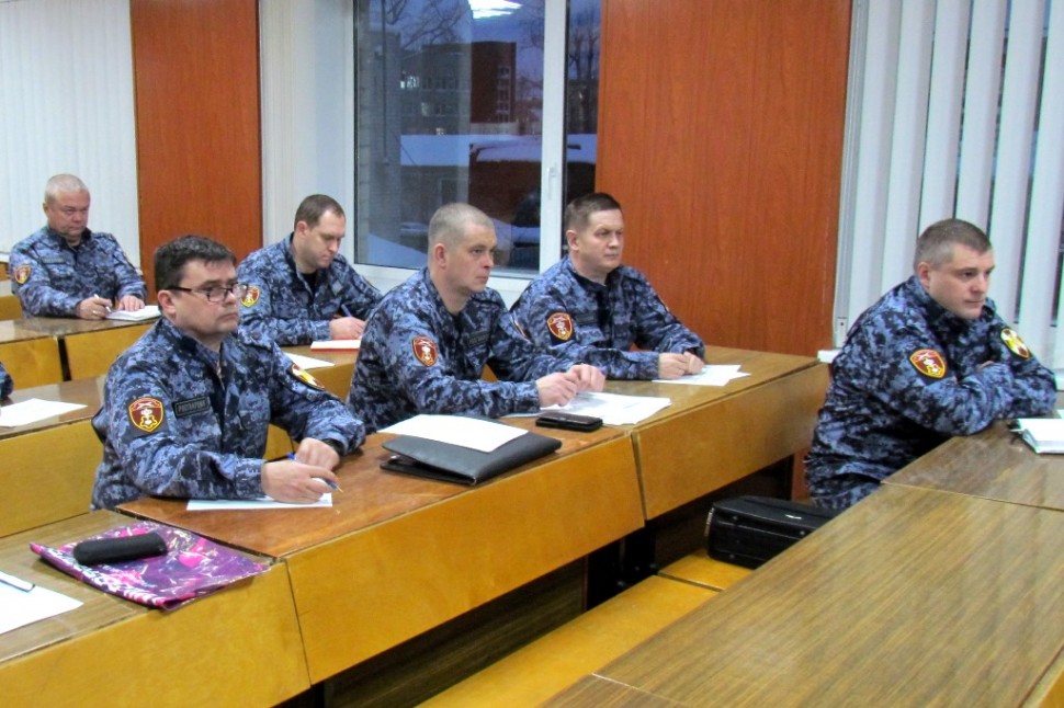 В Архангельске состоялся учебный сбор руководителей филиалов вневедомственной охраны Росгвардии